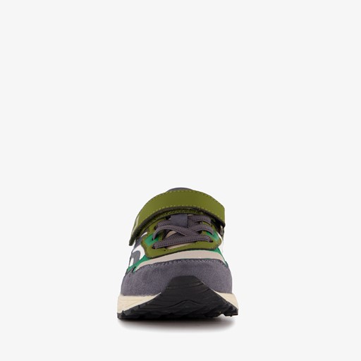 Jongens sneakers met airzool groen blauw