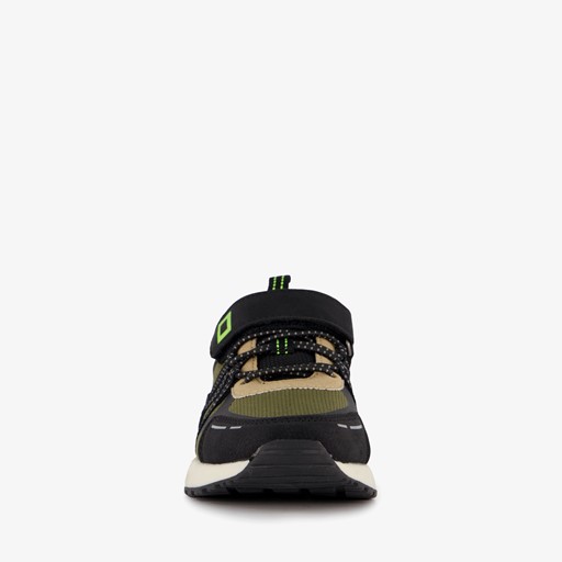 Jongens sneakers groen zwart