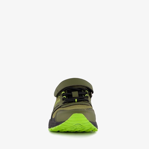 Jongens sneakers groen met airzool