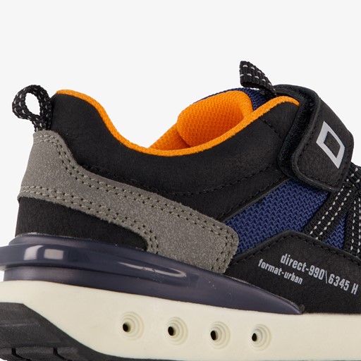 Jongens sneakers blauw zwart