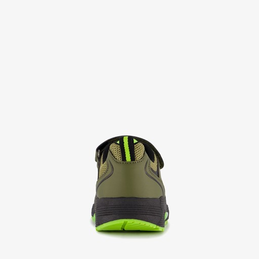 Jongens sneakers groen met airzool