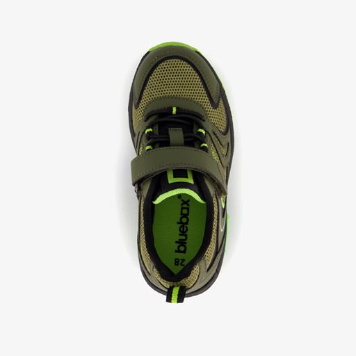 Jongens sneakers groen met airzool