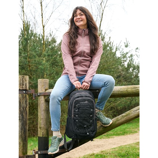 Dames softshell jas roze