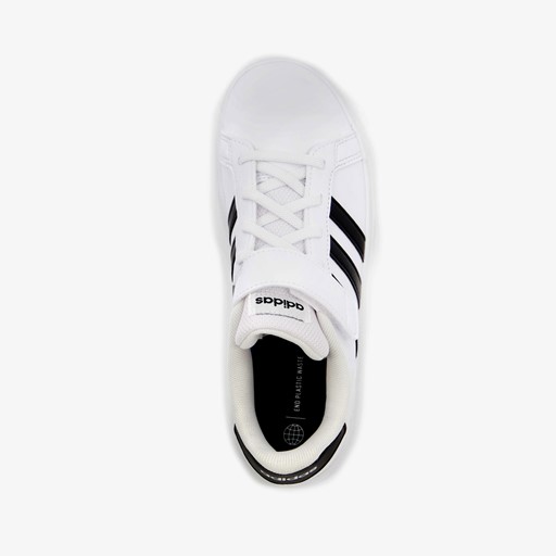 Grand Court 2.0 kinder sneakers wit