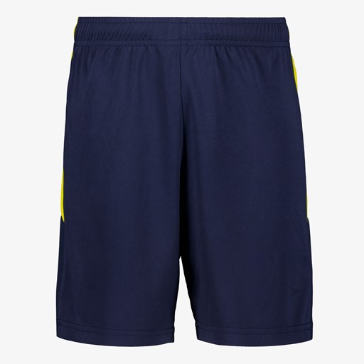 Kinder voetbalshort blauw geel