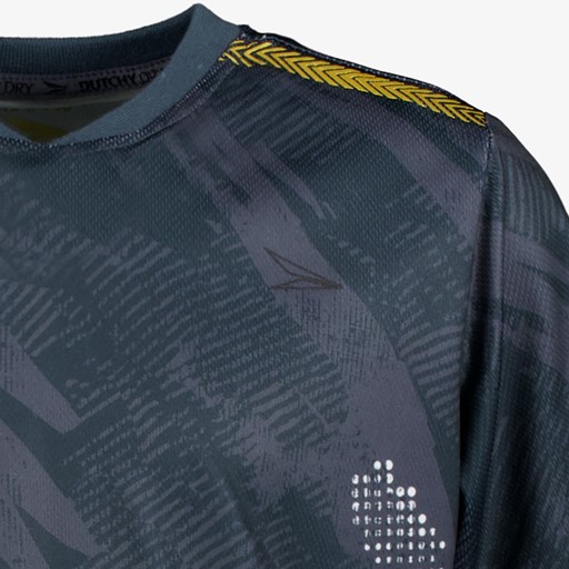 Dry jongens voetbal T-shirt zwart
