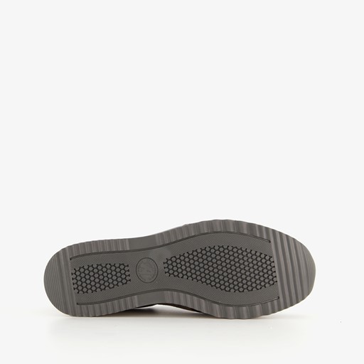 Leren dames sneakers brons beige