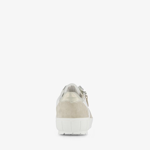 Dames sneakers met beige details