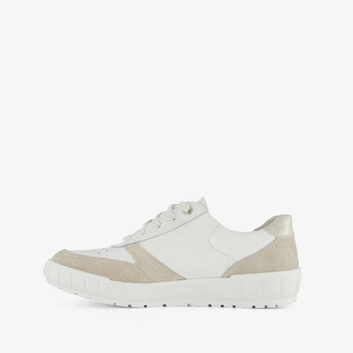 Dames sneakers met beige details