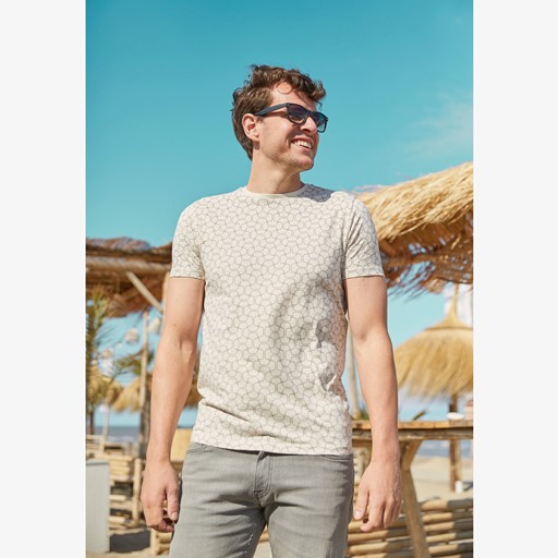 Heren T-shirt met grafische print
