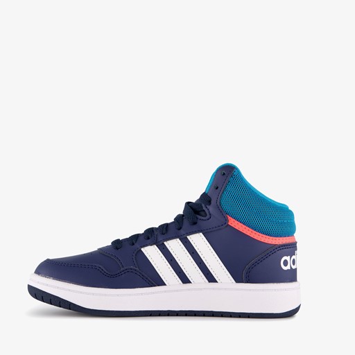 Hoops Mid 3.0 kinder sneakers blauw