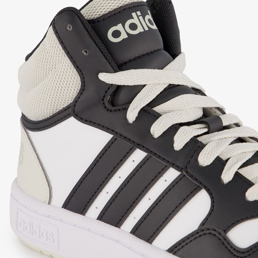 Hoops Mid 3.0 kinder sneakers wit zwart