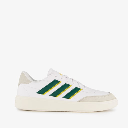 Courtblock heren sneakers wit groen