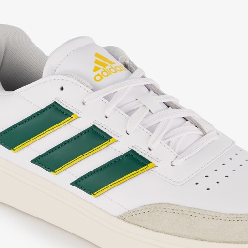 Courtblock heren sneakers wit groen