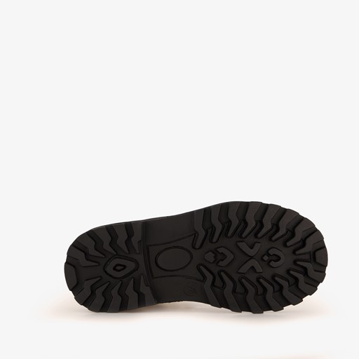 Meisjes veterboots goud