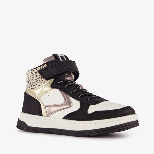 Meisjes sneakers met panterprint