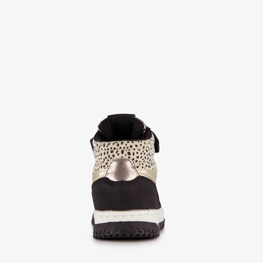 Meisjes sneakers met panterprint