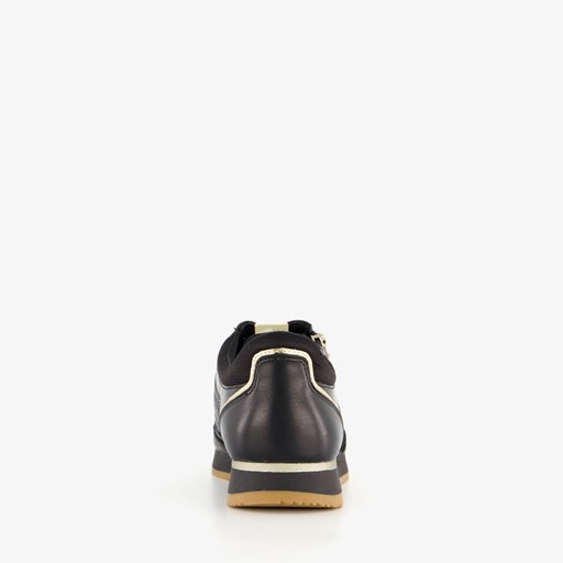 Dames sneakers zwart goud