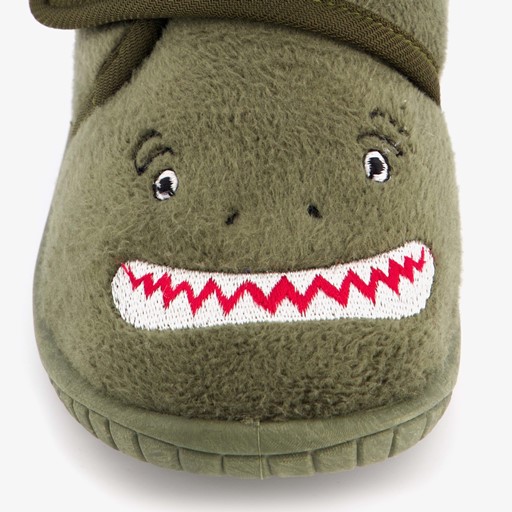 Kinder pantoffels monster groen