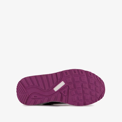 Meisjes sneakers metallic paars