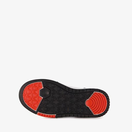 Hoge jongens sneakers blauw rood