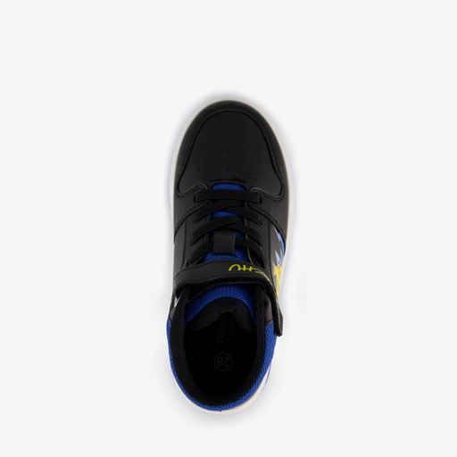 Hoge kinder sneakers met lichtjes blauw