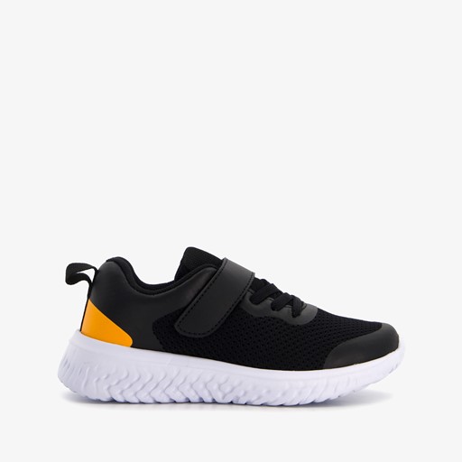 Jongens sportschoenen zwart oranje
