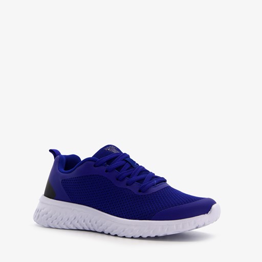 Jongens sportschoenen blauw wit
