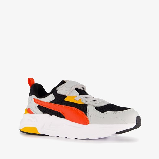 Trinity Lite AC+ kinder sneakers grijs rood