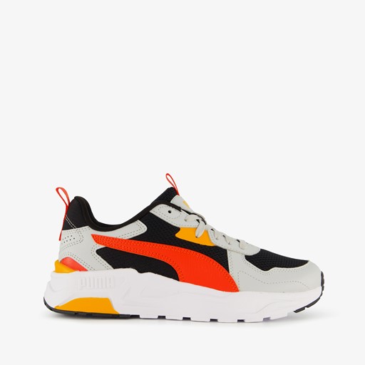 Trinity Lite kinder sneakers grijs rood