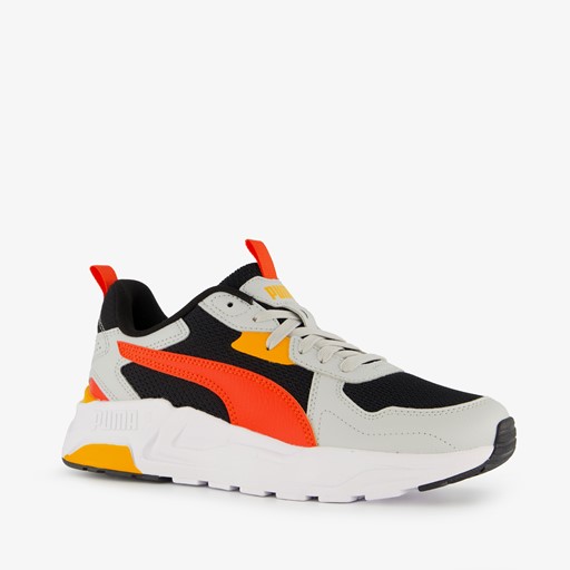 Trinity Lite kinder sneakers grijs rood