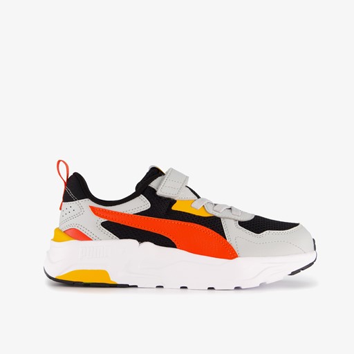 Trinity Lite AC+ kinder sneakers grijs rood