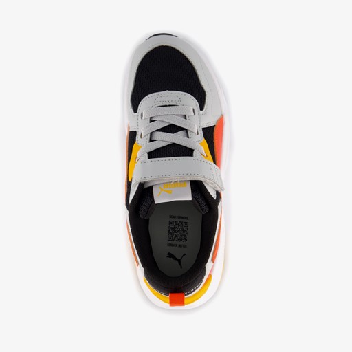 Trinity Lite AC+ kinder sneakers grijs rood