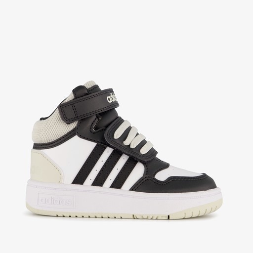 Hoops Mid 3.0 kinder sneakers wit zwart
