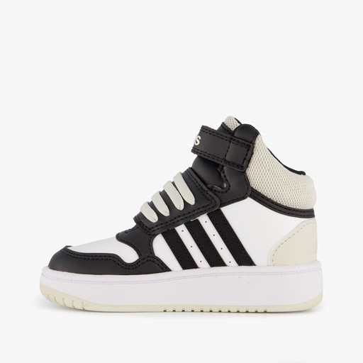 Hoops Mid 3.0 kinder sneakers wit zwart
