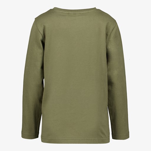 Jongens shirt met beer groen