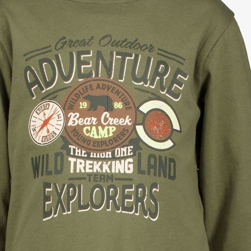 Jongens shirt met opdruk