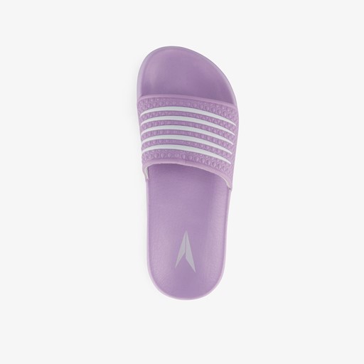 Dames badslippers lichtpaars