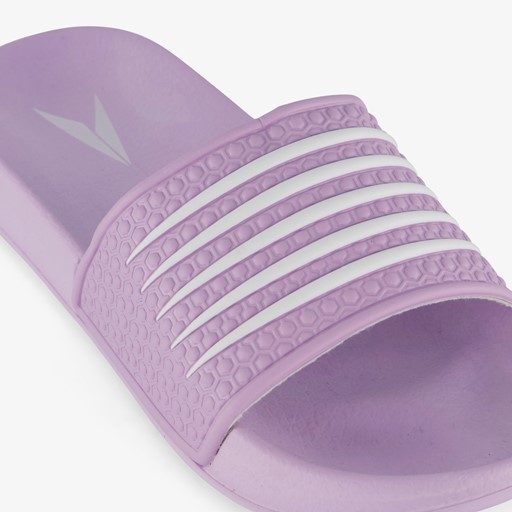 Dames badslippers lichtpaars