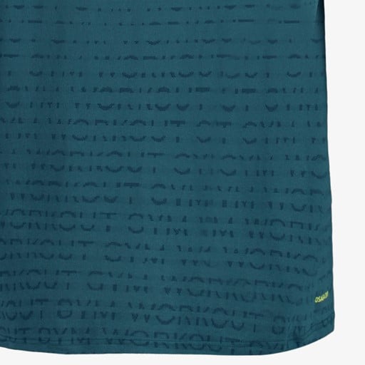 Dry seamless heren sport T-shirt blauw