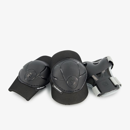 Nijdam kinder skeeler bescherming zwart