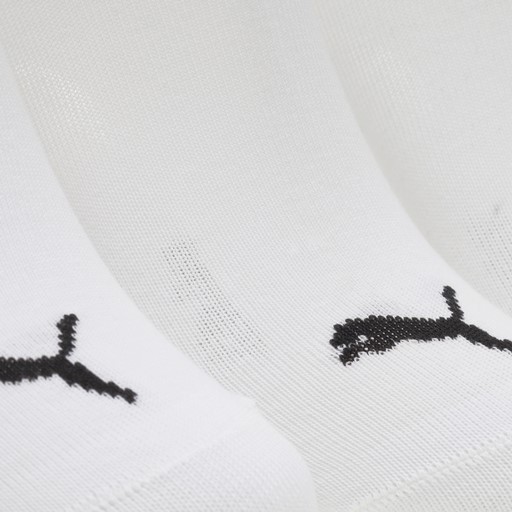 3 paar Quarter Plain sokken wit