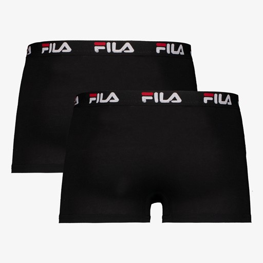 Heren boxershorts 2 pack zwart