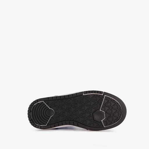Hoge jongens sneakers blauw wit