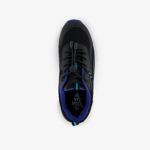 Kinder sneakers met paarse zool