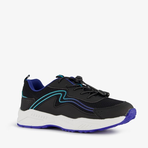 Kinder sneakers met paarse zool