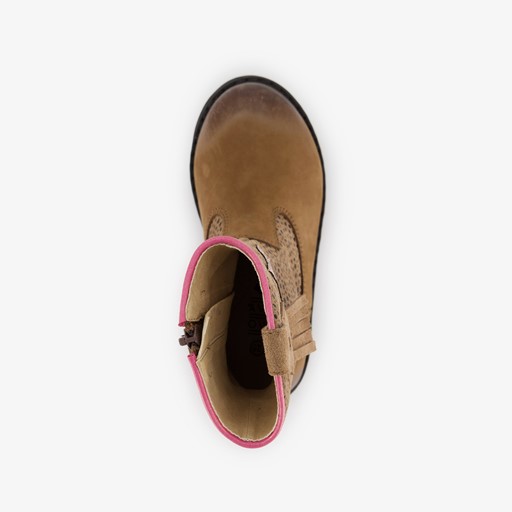 Leren meisjes westernboots met