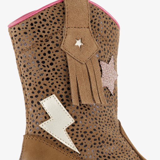 Leren meisjes westernboots met