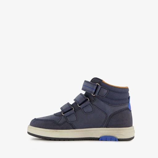 Hoge jongens sneakers blauw