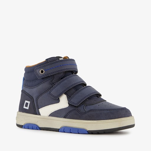 Hoge jongens sneakers blauw